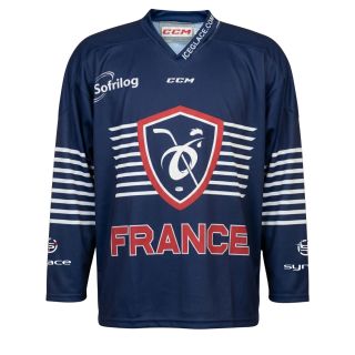 Maillot Officiel Bleu Équipe de France de Hockey 2026 - CCM