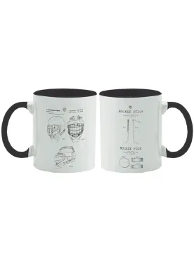 Mug BLANC_NOIR Plan Casque