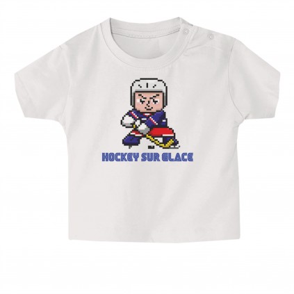 T-shirt Enfant Pixel BLANC