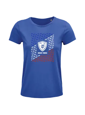 T-shirt Femme BLEU Supporter